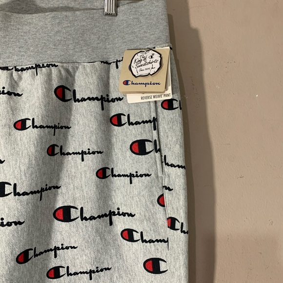 SOLD CHAMPION Reverse Weave Allover Script Logo - Picture 4 of 9